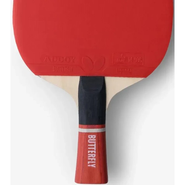 Фото - Ракетка для настільного тенісу Butterfly HERO Racket S3 Dang Qiu (6251730002)